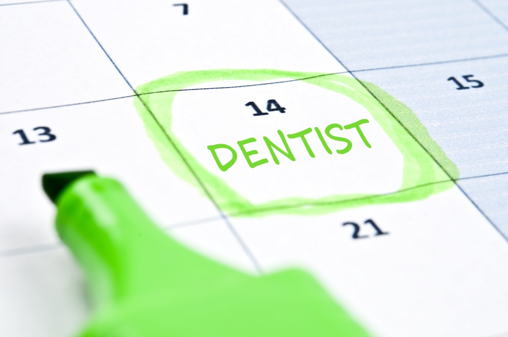 Calendar mark  with Dentist